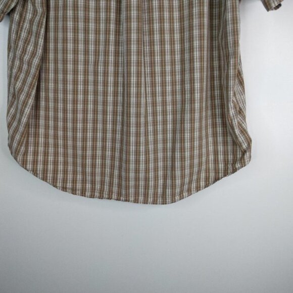 Carhartt Men’s Plaid Button Down Short Sleeve - Picture 7 of 7